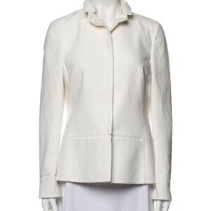 Akris Evening  white jacket Jacket size 8
